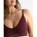 Burgundy bralette 