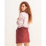 Jupe Romina bordeaux