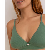 Soutien-gorge vert