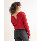 Cardigan Double Red