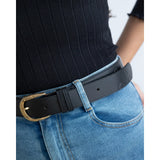 Black Flower Belt