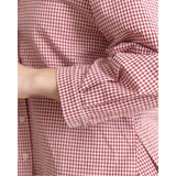 Camisa Vichy Burdeos