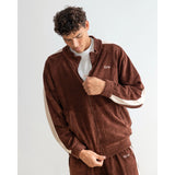 Brown track jacket • Ohne x Clotsy