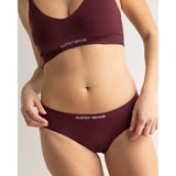 Culotte classique bordeaux