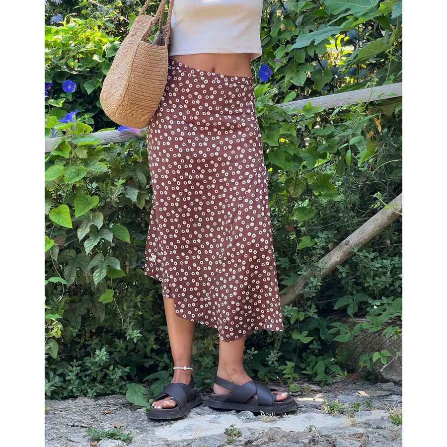 Macarella Bubble midi skirt